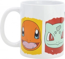 Kerámia bögre POKÉMON – arcok, 325 ml