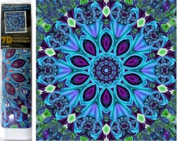 7D gyémántfestés – Varázslatos mandala 30 × 30 cm