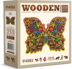 WOODEN CITY fa puzzle – Királyi szárnyak, 250 darab