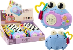 Rákos fényképezőgép csörgő Projektor hangok elemes kék