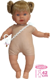 Realista beszélő baba Llorens Alexandra 42 cm