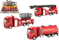 Tűzoltóautó visszahúzós funkcióval