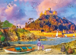 Mont-Saint-Michel puzzle – 1000 darab
