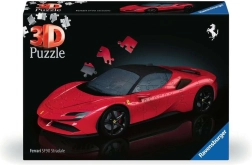 3D puzzle Ferrari SF90 Stradale a Ravensburgertől, 108 darab
