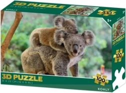 3D koala puzzle