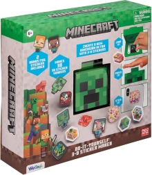 Minecraft 3D matrica-készítő Creeper