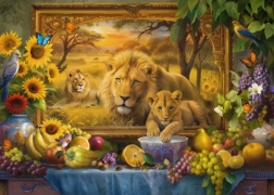 Dino puzzle oroszlánok 1000 darab