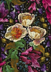 Puzzle Színes virágok 1000 darab