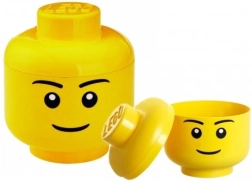 LEGO tároló fej L – fiú