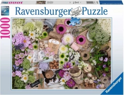 1000 darabos puzzle – gyönyörű virágok RAVENSBURGER