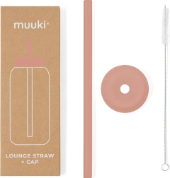 Szívószál és kupak Muuki Lounge stílusban - Canyon Clay