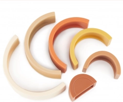 Bieco szilikon összerakható szivárvány Chocolate Bliss