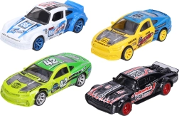 Fém autócska 7 cm szabadonfutó kerekekkel