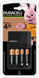 Duracell Hi-Speed töltő 2xAA és 2xAAA elemekkel