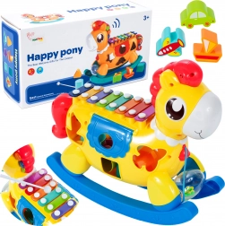 Hintaló formaválogatóval és cintányérokkal