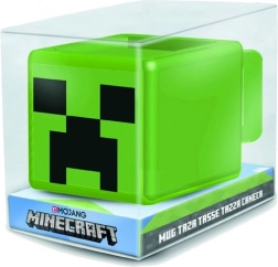 Licencelt MINECRAFT Creeper 3D bögre 440 ml