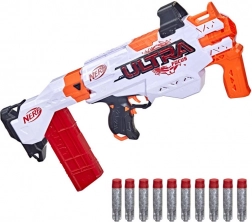 Nerf Ultra Focus elektromos pisztoly tárrel és hablövedékekkel