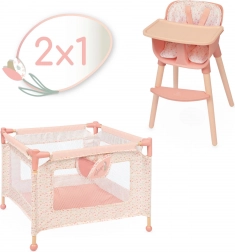 DeCuevas bababútor szett 2 az 1-ben Tulipe