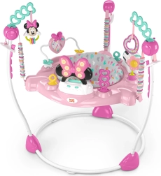 Gyermek ugráló és 2 az 1-ben aktivitásközpont MINNIE MOUSE Forever Besties, 6 hó+, 11 kg-ig