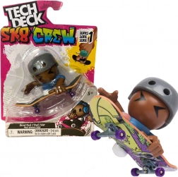 Tech Deck SK8 Crew S1 ujjdeszkás készlet figurával