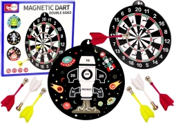 Kétoldalas mágneses darts 6 db