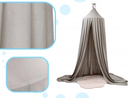 Függő baldachin kiságy fölé – Szürke