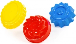 Műanyag homoksütiformák, 3 db POLESIE