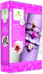 Mini többsoros karkötők készítése gyerekeknek