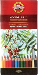 KOH-I-NOOR MONDELUZ akvarellceruzák, 12 darabos készlet