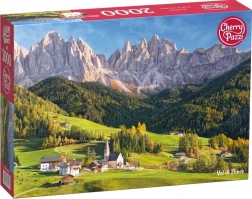 Puzzle Val di Funes 2000 darabos CHERRY PAZZI