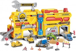 Hordozható építőállomás fényekkel és hangokkal