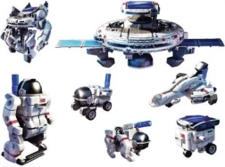 7 az 1-ben napelemes készlet 10+ gyermekeknek Űrmodellek + Napelem + Mikroakkumulátor