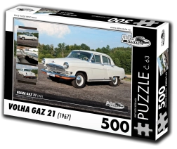 Puzzle Retro Autó Volga GAZ 21 (500 darab)