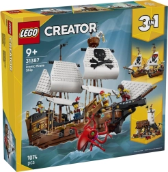 LEGO Creator 3 az 1-ben Legendás kalózhajó