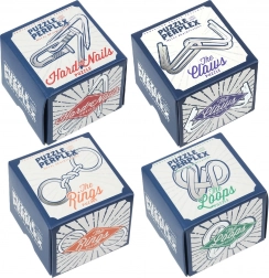 Fém fejtörő Puzzle & Perplex a PROFESSOR PUZZLE-től – 1 db (mix)