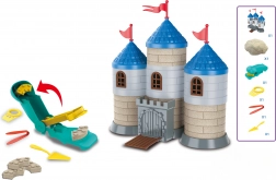 Kinetikus homok – tégla várépítő készlet 750 g (magyar csomagolás)