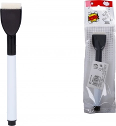 Fehértábla Filc Toll Mini Törlővel Fekete