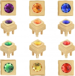 Masterkidz akril színes gyémánt blokkok STEM táblához, 72 darab