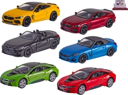 Kinsmart BMW 1:38 fém autómodell visszahúzós meghajtással és nyitható ajtókkal