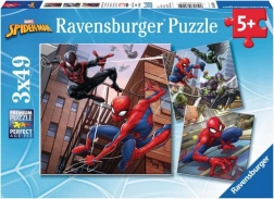 Ravensburger Puzzle Pókember 3x49 darabos