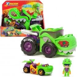 T‑Racers T‑Rex Mega Wheels készlet kilövővel és sofőrrel
