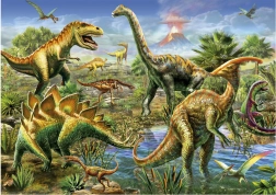Educa Jurassic játszótér puzzle, 500 darab