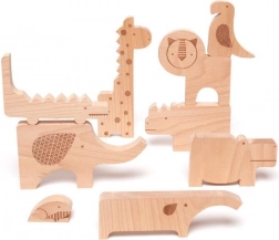 Petit Collage Safari fa kirakó