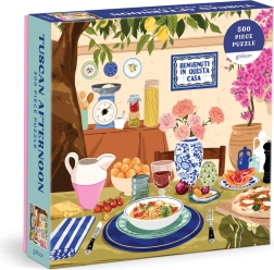 Négyzet alakú puzzle – Délután Toszkánában, 500 darab