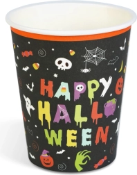 Happy Halloween papírpoharak, 250 ml, 8 darab