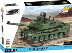 Challenger 2 tank építőkészlet (1:35) – 954 elem