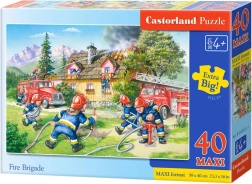 Puzzle 40 maxi tűzoltók – Tűzoltók