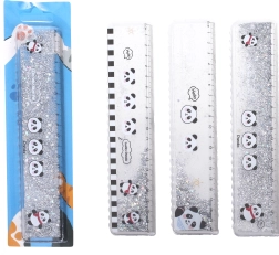 20 cm-es vonalzó Panda motívummal