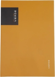 VERDE A4 jegyzetfüzet – mustársárga