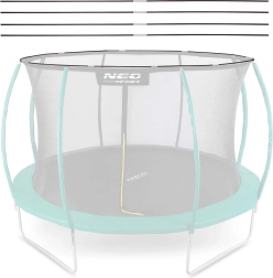 Neo-Sport felső hálógyűrű trampolinhoz 252 cm (8 ft), C típus